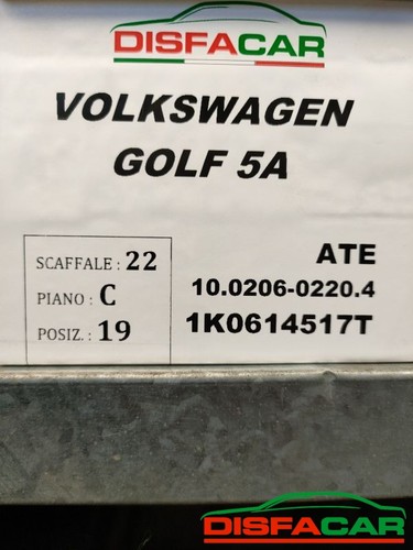 Centralina abs volkswagen golf - abs,